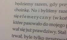 Efemeryczny- czy to przypadek, że akurat wczoraj poznałam definicję tego słowa oglądając pierwszy odcinek trzeciego sezonu Teen Wolf i nie muszę zaglądać do słownika? :')