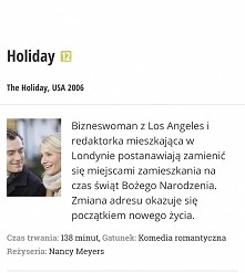 film: Holiday