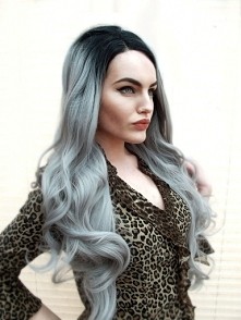 Silver ombre