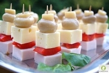 koreczki z grzybkiem