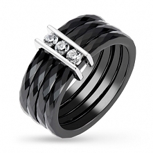 Tylko dziś ten model pierścionka KRUK można kupić za 129zł. Lubicie połączenie czarnej ceramiki i srebra?