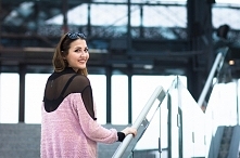 Piękna bluzka z siateczką <3 
Któraś che