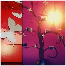 ciekawy pomysł na dekorację...