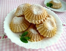 Kruche babeczki z budyniem