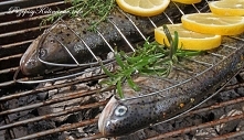 Grillowany pstrąg Kaśki