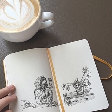 Wiecie może jak nazywa się taki rodzaj rysowania? :)