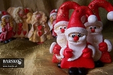 Mikołaje z masy solnej