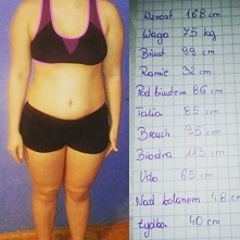 Pierwsze pomiary zrobione. Ciekawe jaka bedzie różnica za miesiąc