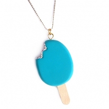 Pop Art Lód naszyjnik Zjem Cie