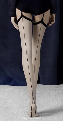 Pończochy z szwem Provoke. Dostępne w sklepie zmyslowakraina.pl