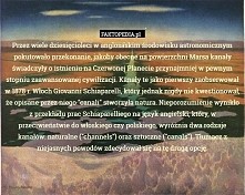 Cywilizacja na Marsie?