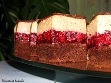 CIASTO KAWOWO - MALINOWE :) zapraszam po przepis na bloga.