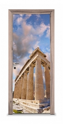 Naklejka na drzwi - Starożytna Grecja 7250