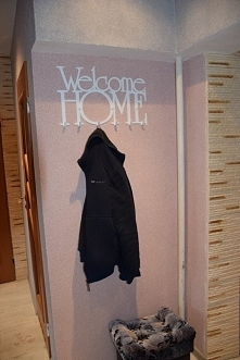 Welcome Home - wieszak na ubrania art-steel.pl