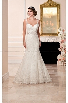 Stella York Romantic Ball Gown With Keyhole Back Wedding Dress Style 6349