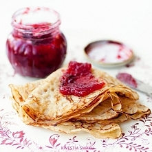 Naleśniki kokosowe z mąki ryżowej i mleka kokosowego