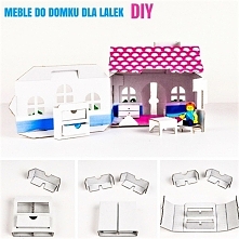Meble dla lalek DIY
Do pobrania DARMOWY SZABLON