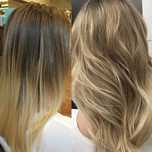 sombre blond.
