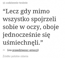 Nie wiem dlaczego...
