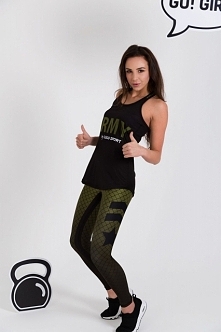 Idealne spodnie sportowe na siłownie lub fitness. Wykonane z najwyższej jakości materiałów. Projektowane oraz szyte w Polsce. Legginsy sportowe z wojskowym motywem "ARMY&qu...