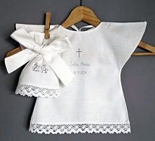 Komplet - szatka i okapnik do chrztu