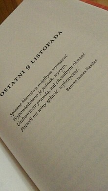 ...
November 9, Colleen Hoover