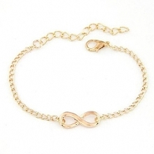 BRANSOLETKA CELEBRYTKA NIESKOŃCZONOŚĆ
złota srebrna