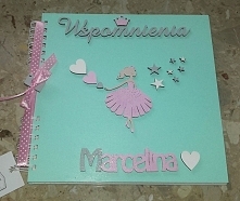 album drewniany 25x25