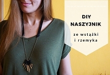 DIY Naszyjnik ze wstążki i rzemyka
Idealny na każdą okazję
Biżuteria zrób to sam