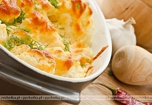 Kalafior zapiekany z żółtym serem-Iwony