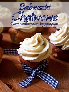 Babeczki chałwowe – chałwowe cupcakes z kremem chałwowym :)