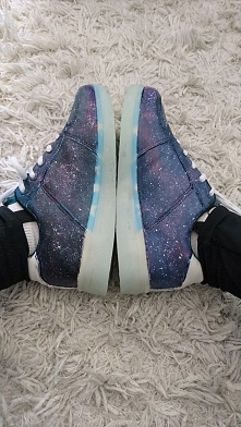 buty led galaxy przemalowane