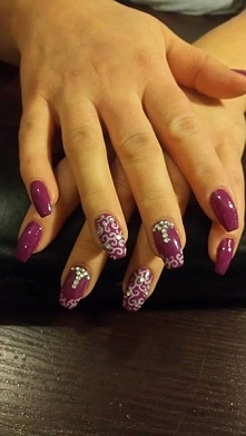 wzorki z kryształkami :)