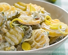 Ogórki kwaszone z majonezem