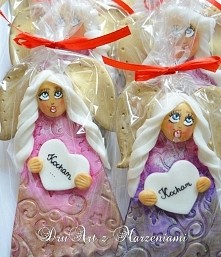 Aniołki na Walentynki ideal...