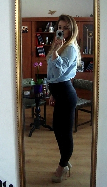 Spodnie w Sinsay 
Koszula Primark