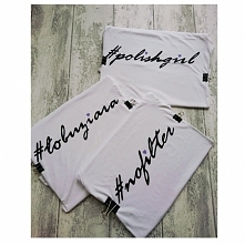 Koszulki z hashtagiem .