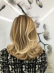 sombre bob z Olaplex