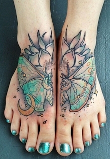tattoo on foot