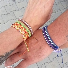 Bransoletki sznurkowe 
KLIKNIJ NA ZDJĘCIE I PRZEJDZ DO SKLEPU