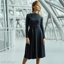 WHEEL sukienka z dzianiny