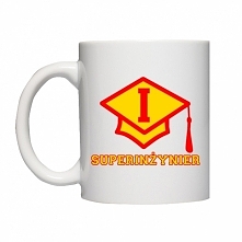 Prezent dla inżyniera kubek Superinżynier