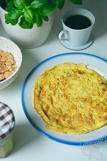 Omlet z płatkami