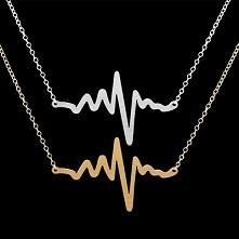 Naszyjnik minimalistyczny Heartbeat 2 kolory
