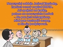 roztargniony nauczyciel