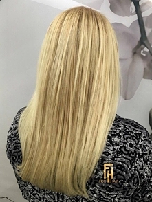 blond z refleksami
