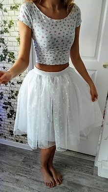 spódnica tiulowa