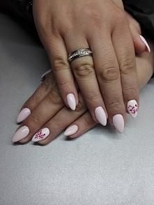 Paznokcie żelowe- moje wykonanie