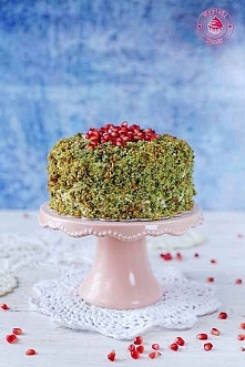 Ciasto leśny mech - Wypieki Beaty
