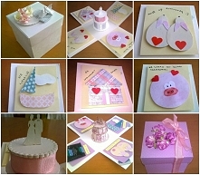 Exploding box czyli idealny zamiennik koperty z pieniędzmi lub po prostu oryginalna kartka z życzeniami ;)